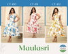 Maulasri By Chansi Trendz Polyster One Piece Western Dress Wholesale Market In Surat